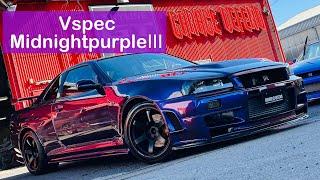 DEFEND GRAPHICS！！SKYLINE GT-R Vspec BNR34 Midnight Purple3 NISMO Full Body Kit！！