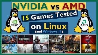 Linux vs Windows Gaming Performance with NVIDIA and AMD - It's Not Even Close!