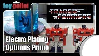 Electro plating plastic - Transformers G1 Optimus Prime - Toy Polloi