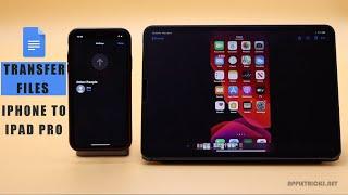 Transfer Files from iPhone 11 to iPad Pro | Transfer Photos, Videos from iPhone to iPad