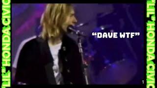 KURT COBAIN SARCASTICALLY HATES DAVE GROHL NIRVANA (DRUMMER HAZING) [FULL VIDEO] #LilHondaCivicTv