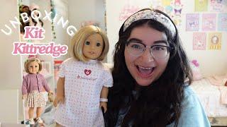 Opening American Girl Doll Kit Kittridge !!