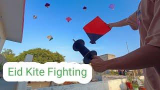 Eid Kite Fighting | Kite Cutting | EID 2024 |