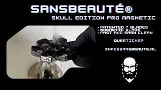 Sansbeauté® Skull Edition PRO MAGNETIC - Magnetic Blade - Easy Cleaning - NEW