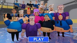 TSUNAMI FAMILY BARRY! Walkthrough Full GAMEPLAY #roblox #ScaryObby