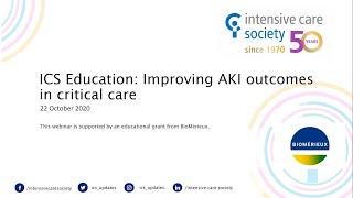 ICS Education: AKI outcomes in critical care