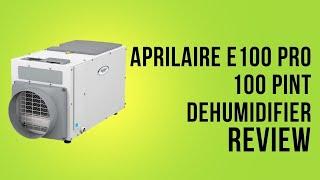 Aprilaire E100 Pro 100 Pint Dehumidifier