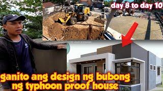 GANITO ang design ng bubong ng TYPHOON PROOF na bahay__renovation DAY 8 TO 10