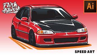 REWINDAPP / HONDA CIVIC EG6 / SPEED ART