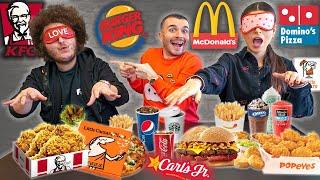 GÖZLER KAPALI RASTGELE MUkBANG CHALLENGE ! w/ @MesutCanTomay  & @EdaBicim & @ridvanabi