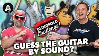 Chappers Guesses Guitars Without Playing Them? - Blindfold Challenge