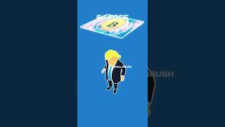 Trump vs Bitcoin Cloth Simulation #blender #clothsimulation #Trump #Bitcoin #CryptoTrump #Trump2024