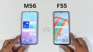 Samsung M56 vs Samsung F55 Speedtest and Camera Comparison