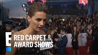 Stana Katic on her chemistry with 'Castle' co-star Nathan Fillion | E! People's Choice Awards