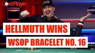 2021 WSOP: Phil Hellmuth Wins 16th Bracelet