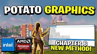 How to Get Potato Graphics in Fortnite on AMD & Intel for Maximum FPS!