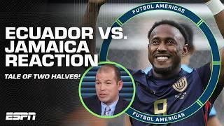 'A MATCH OF TWO HALVES!'  - Ale Moreno's REACTION to Ecuador's Copa America win | Futbol Americas