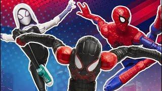 New Marvel Legends Spiderman across the spiderverse wave 2 available at entertainment earth