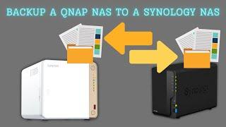 Backup a QNAP NAS to a Synology NAS