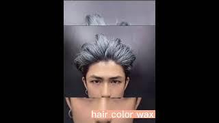 Temporary washable hair color wax dye your hair in only 20 seconds