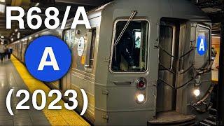 ᴴᴰ⁶⁰ NYC Subway: PM Rush Hour R68 & R68A (A) Train Action (2023 clips)