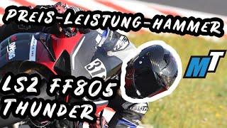 LS2 FF805 Thunder Test | Preis-Leistung-Sieger | Bester Sporthelm 2023 | MototechDE