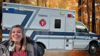 I bought an AMBULANCE! Just a casual chat by the fire- how I ended up with another rig