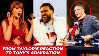 Taylor Swift Secretly SUPPORT Travis Kelce's Record-Breaking Performance