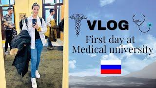 First Day of Med School🩺| MBBS| Privolzhsky Research Medical University