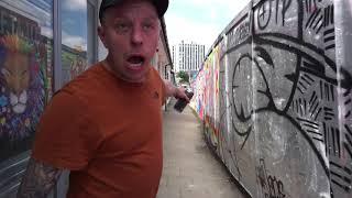 Graffiti Artists Sneinton Market lose THEIR temper with Notts Online Vlogger