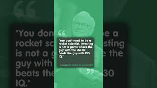 Warren Buffett on #investing