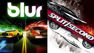  Blur and Split Second (Arcade-Style Racing Games)