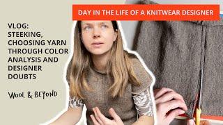 VLOG: Day In The Life Of A Knitwear Designer!