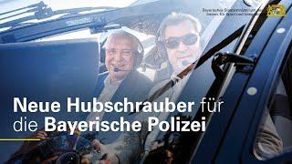 Die #Hubschrauberstaffel der Bayerischen Polizei bekommt neue „4️⃣ -Tonnen-Kraftpakete“!  ‍️ 