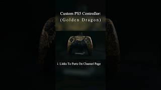 Custom PS5 Controller #1 (Midnight of the Golden Dragon)