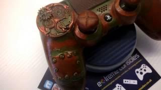 For fans of Steampunk our custom PS4 Controller - Extreme Consoles