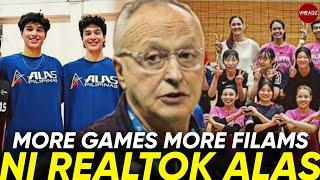 NEW Alas Men’s Coach Frigoni NI-REAL TALK ang Pinas! Women’s NT Kasama na si JAJA! May Tune up!