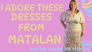 Successful️ NEW IN SPRING MATALAN dress haul and try on. #MATALAN #plussizeclothing #styleafter50