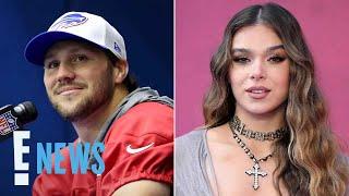 NFL Star Josh Allen CREDITS Fiancée Hailee Steinfeld for MVP-Worthy Season | E! News