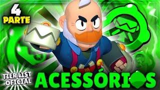 TOP 20 MELHORES ACESSÓRIOS NO BRAWL STARS! TIER LIST DE GADGETS! TODOS OS GADGETS DE PIOR A MELHOR!