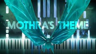 "Mothra's Song" [Mothra's Theme] - Godzilla 2: King of the Monsters (Synthesia Piano Tutorial)