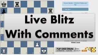 Blitz Chess #2035 with Live Comments English vs GM CapilanoBridge Hikaru Nakamura with White