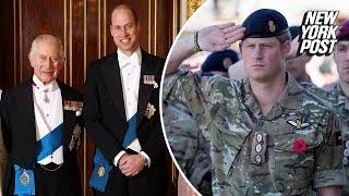 Prince Harry ‘in tears’ after King Charles bestows military honor on Prince William | New York Post