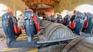 FURIUS BACO POV - PORT AVENTURA Wing Rider Roller Coaster