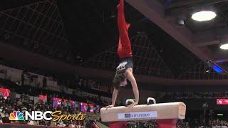 No goggles, no problem: Nedoroscik wins HISTORIC American pommel horse gold | NBC Sports