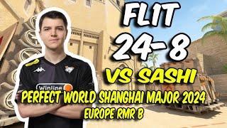 Virtus.pro FL1T (24/8) vs Sashi (Mirage) @ Perfect World Shanghai Major 2024 Europe RMR B | CS2 POV