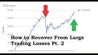 How to Recover From Large Trading Losses Pt  2: Mistakes Traders Make