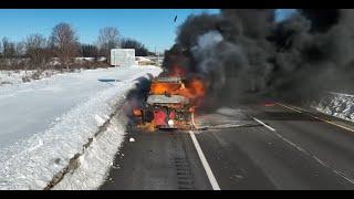 Record breaking Buffalo snowstorm- Hamburg - Orchard Park - Lake Effect -- November 2022 4k