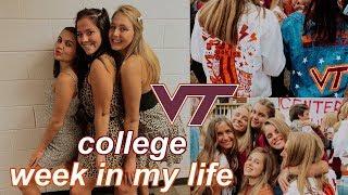 COLLEGE WEEK IN MY LIFE @ Virginia Tech | haul, pumpkin patch, exams