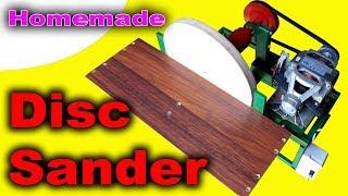 Homemade Disc Sander